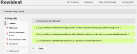 System wspomagaj�cy prac� Bieg�ego Rewidenta